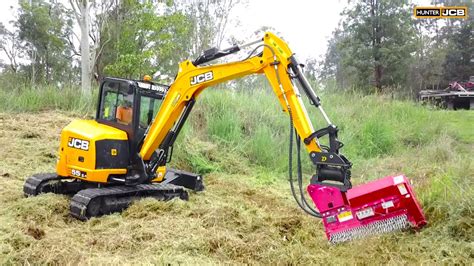 forestry attachments mini excavator|best mini excavator mulcher.